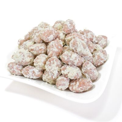 Mandorle tostate cocco-cioccolato bianco 125g bicchiere