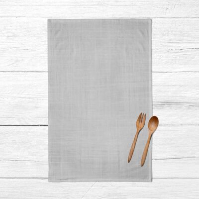 Pack 2 unidades paño de cocina Gris 45x70 cm