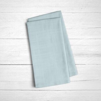 Pack de 2 unités de serviettes bleues 50x50 cm 5