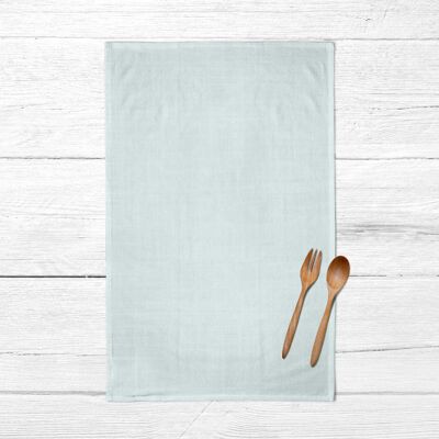 Pack de 2 torchons de cuisine Vert d'eau 45x70 cm