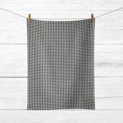 Checkered kitchen towels 50-319 - 45x70 cm (2 pcs.) 