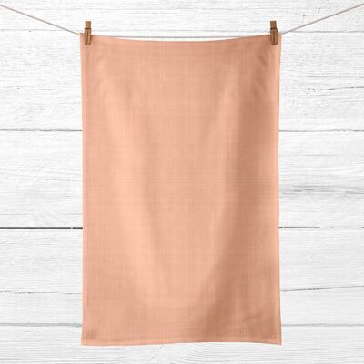 Asciugamani da cucina 100% cotone e lino Rosa polvere 45x70 cm (2 unità)