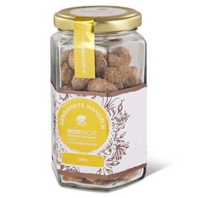 Amandes pimentées grillées Pot 125g