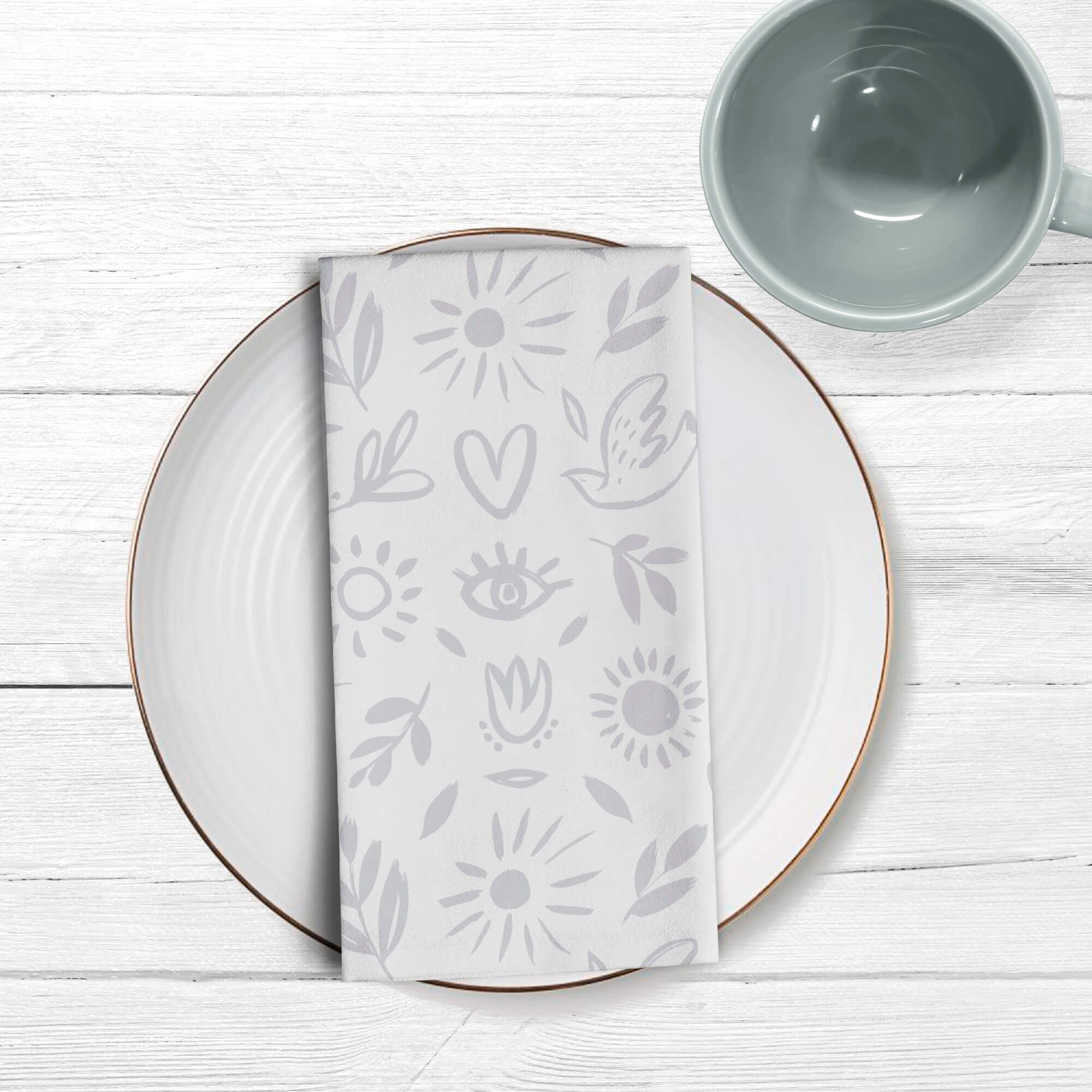 Tovaglioli 0120-151 100% cotone 45x45 cm (2 unità.) 