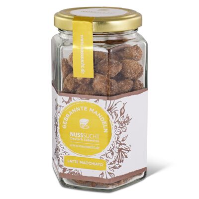 Roasted Latte Macchiato Almonds 125g glass