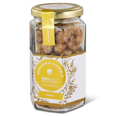 Amandes torréfiées vanille pot 125g