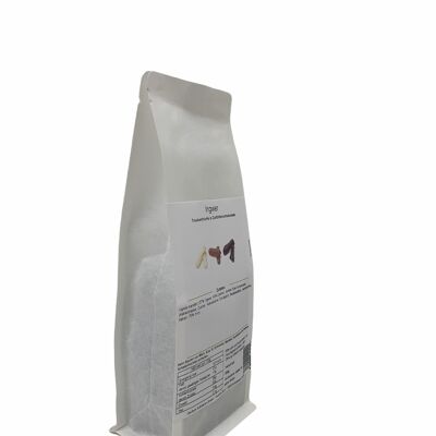 Rondelles de pommes enrobées de chocolat lait entier sachet 250g