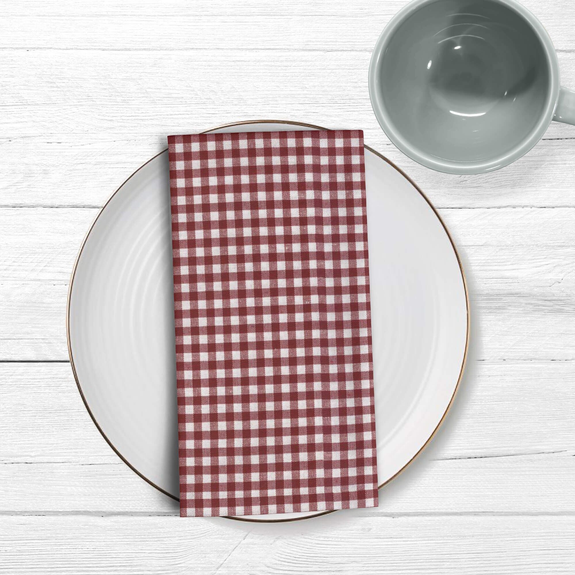 Tovaglioli a quadretti 50-03 - 45x45 cm (2 unità.) 