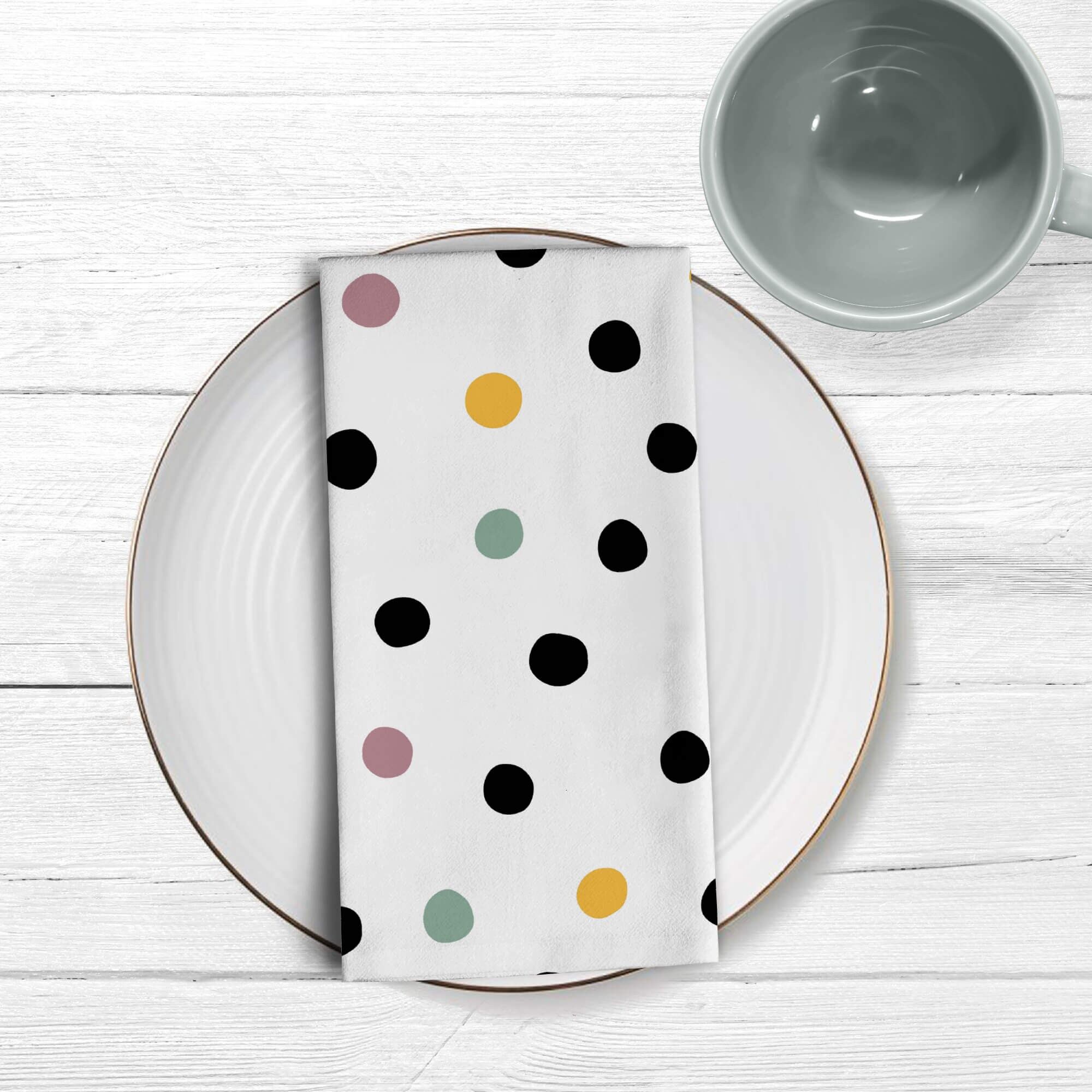 Cuzco-Servietten aus 100 % Baumwolle, 45 x 45 cm (2 Stück).) 