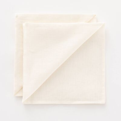 100% Natural Linen Napkins 50x50 cm