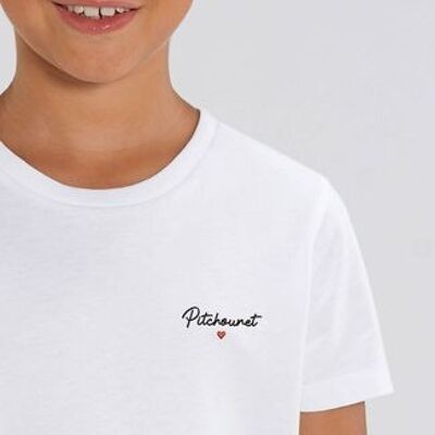 Pitchounet Kinder-T-Shirt (bestickt)