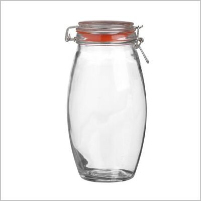 Glas mit Bügelverschluss – 1900 ml