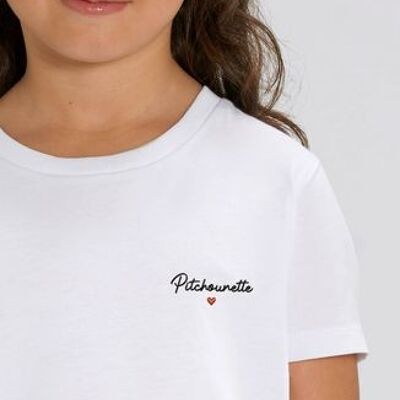 Pitchounette Kinder-T-Shirt (bestickt)