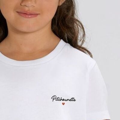 T-Shirt enfant Pitchounette (brodé)