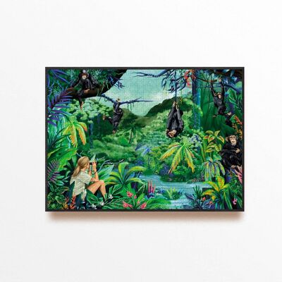 1000-teiliges Puzzle – Jane Goodall