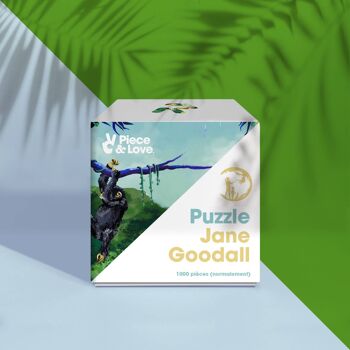 Puzzle 1000 pièces - Jane Goodall 3