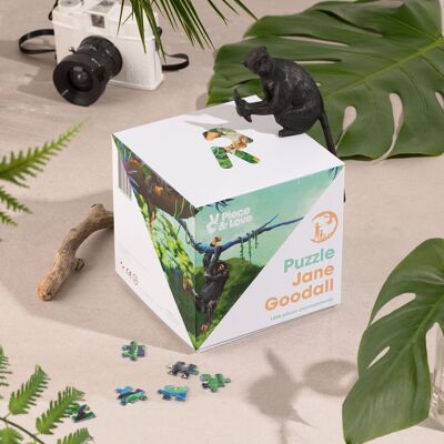 1000-teiliges Puzzle – Jane Goodall