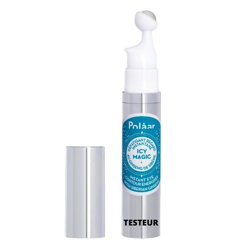 TESTEUR roll-on defatigant regard instantane icymagic au ginseng de siberie