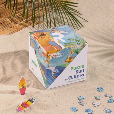 Puzzle 1000 pièces - Surf by G.Kero