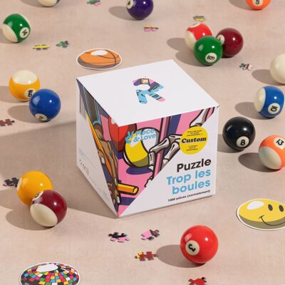 Puzzle de 1000 piezas: ¡Demasiadas bolas!