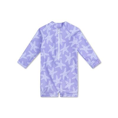SE UV Swimsuit Boys Lilac Sea Star