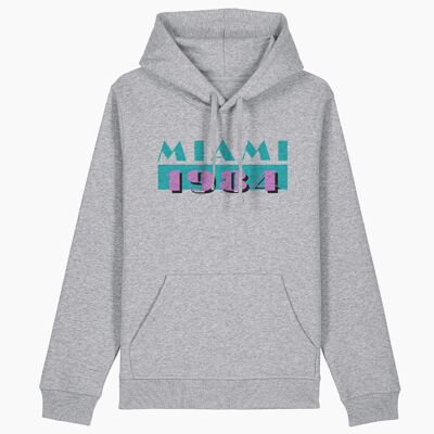 Sweat à capuche Miami 1984