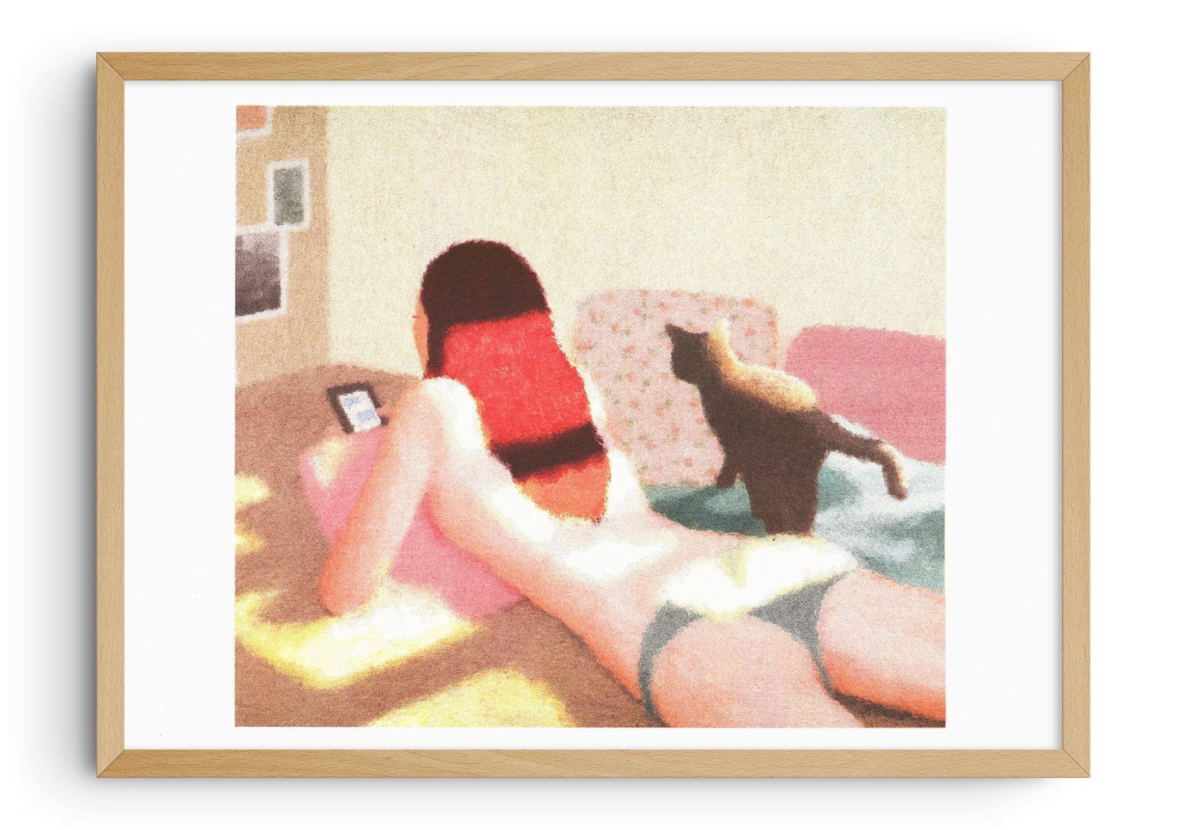 Poster / Poster - Saho Wajimaya - Appena uscito dal bagno