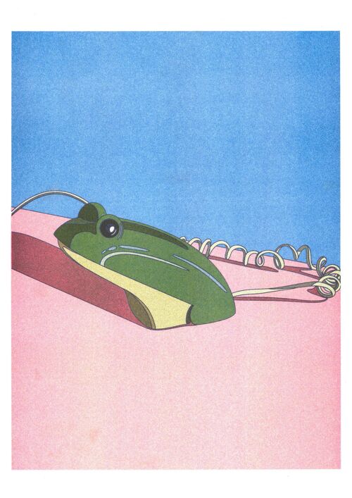 Affiche / Poster - Ana Popescu -  Crusader Frog Phone