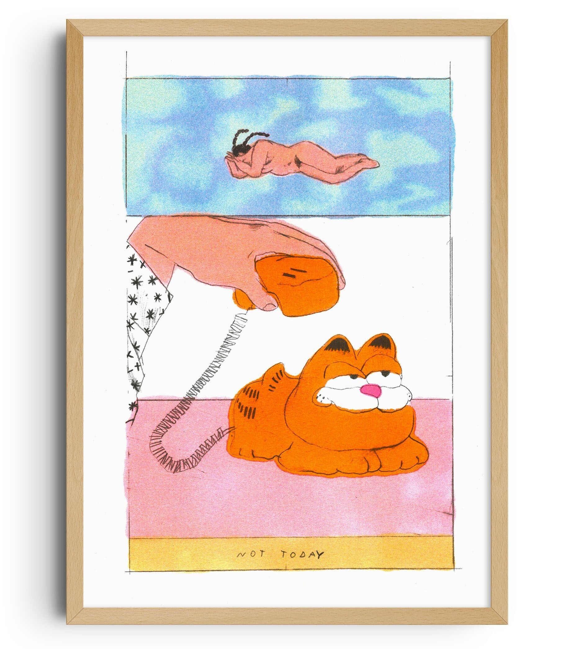 Poster / Poster – Melek Zertal – Garfield