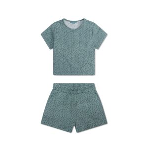 SE Beach Playsuit Set Garçons Vert Imprimé Léopard