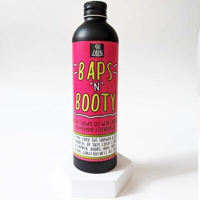 Shower Gel - Baps and Booty - lavender and peppermint