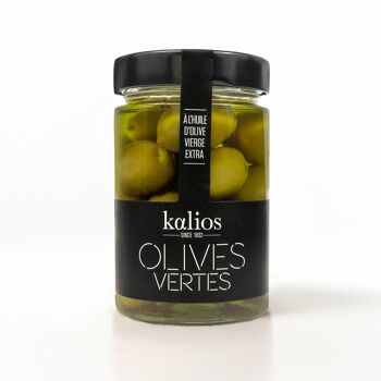 Olives vertes dans l'huile d'olive 310g 1