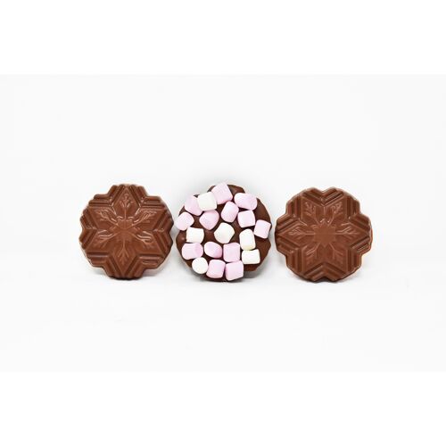 Hot Chocolate Snowflakes 3 Pack