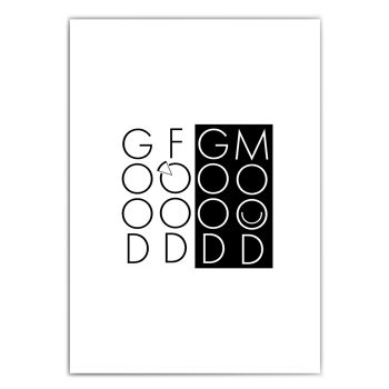 Good Food Good Mood - murale pour la cuisine 5