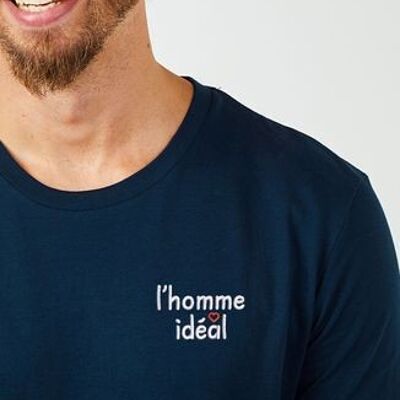 T-Shirt homme L'homme idéal (brodé)