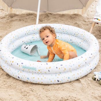 SE Piscine Enfant Terrazzo Blanc Ø 100 cm 6