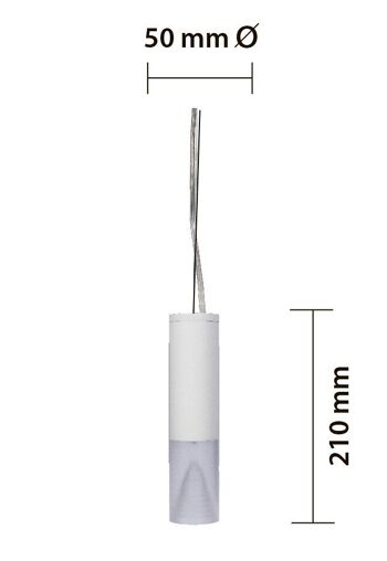 Lampe à suspension LUI - blanche 3