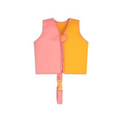 SE Life Jacket Orange Pink 3-6 years