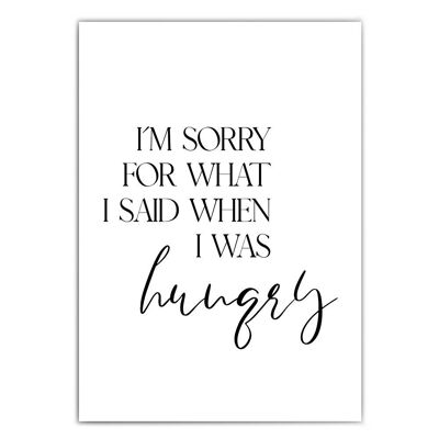 Sorry i am hungry - kitchen picture