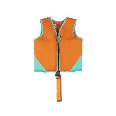 SE Life Jacket Orange Green 3-6 years - Option 1