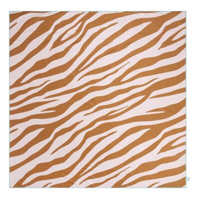 SE Asciugamano in microfibra XXL Arancione Zebra 180 x 180 cm
