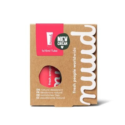 Déodorant Vegan - Starter Pack Rouge | Nouvelle crème