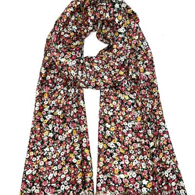 LN-12 Floral print scarf