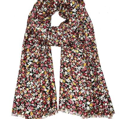 LN-12 Floral print scarf
