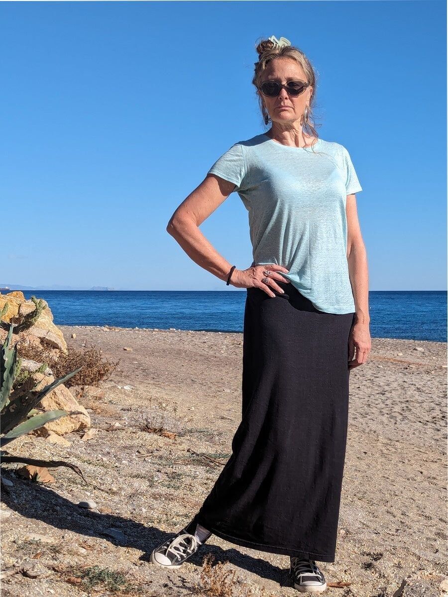 T-shirt femme slinky pur chanvre