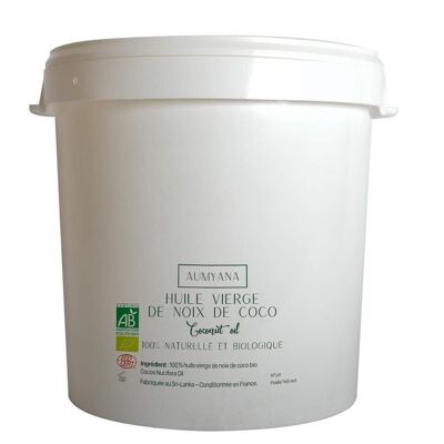 Huile de coco bio sceau de 18,5 kg