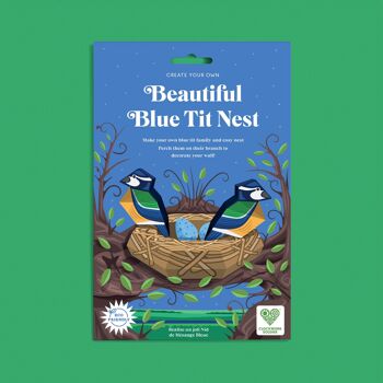 Créez votre propre magnifique nid de mésange bleue 2
