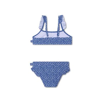 Bikini SE UV con estampado de pantera azul