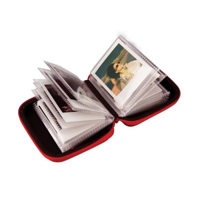 Álbum de fotos de bolsillo Polaroid Go - Rojo