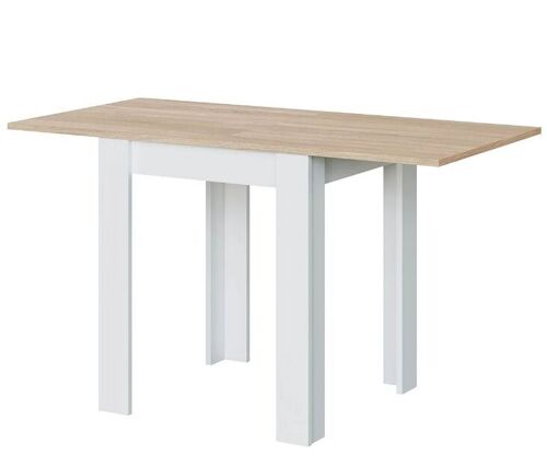 Table extensible système d’ouverture en livre - L67 cm